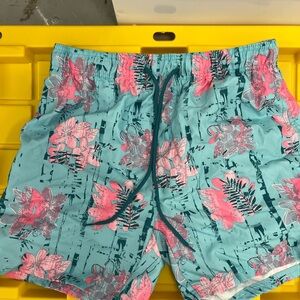 Floral Swim Trunks for Men